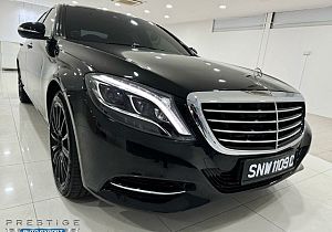 Mercedes Benz S400L R19 LED 2015 Rear Entertainment Black